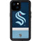 NHL Seattle Kraken Striped iPhone 15 Plus Waterproof Case
